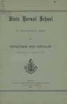 State Normal School at Bridgewater, Mass., Catalogue and Circular. Forty-Sixth Year, ending July 1, 1886
