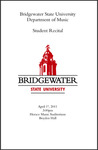 Student Recital (April 1, 2011)