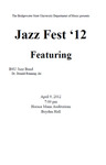Bridgewater State University Jazz Fest ‘12 (April 9, 2012)