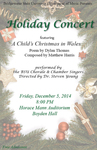 Holiday Concert (December 5, 2014) by Bridgewater State University Chorale and Bridgewater State University Chamber Singers