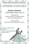 Spring Concert (April 26, 2015) by Bridgewater State University Chorale and Bridgewater State University Chamber Singers